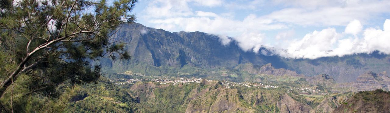 La Reunion, Cirque de Cilaos - Indischer Ozean